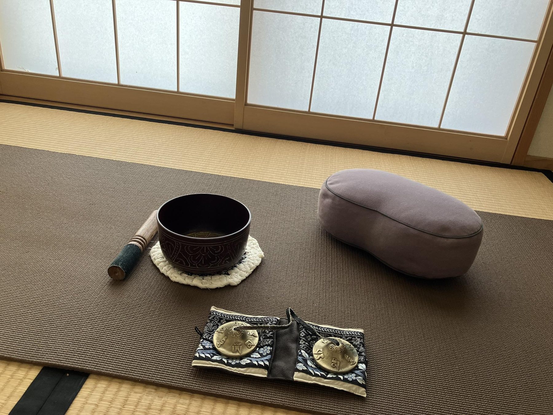 パーソナルヨガの様子 1
