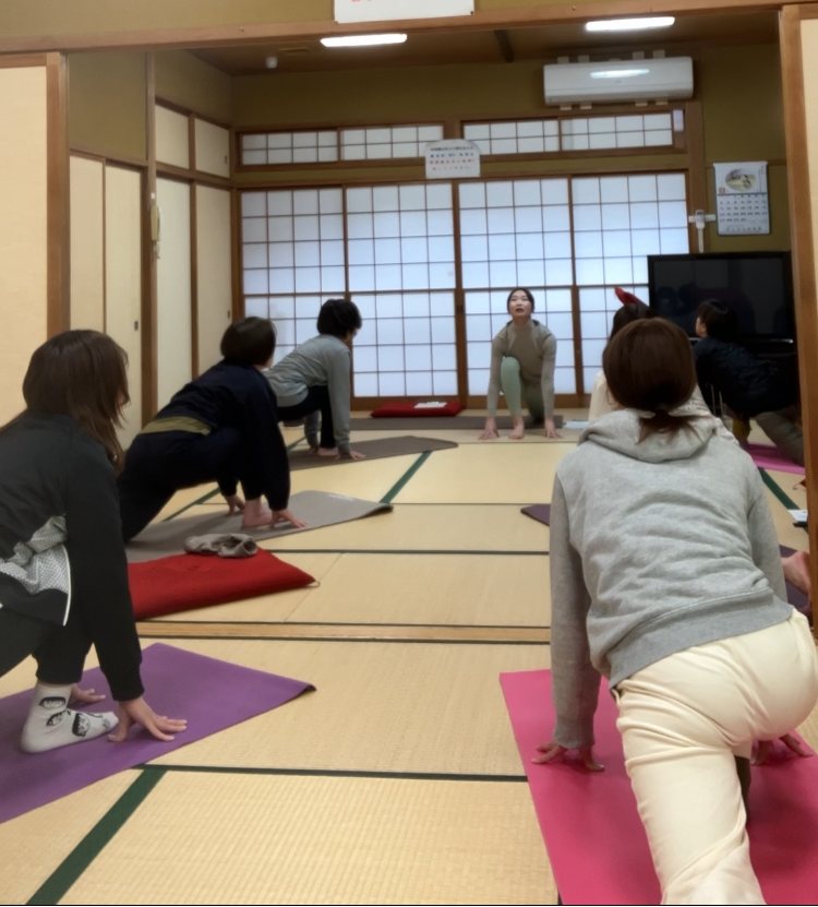 日曜ヨガの様子 2