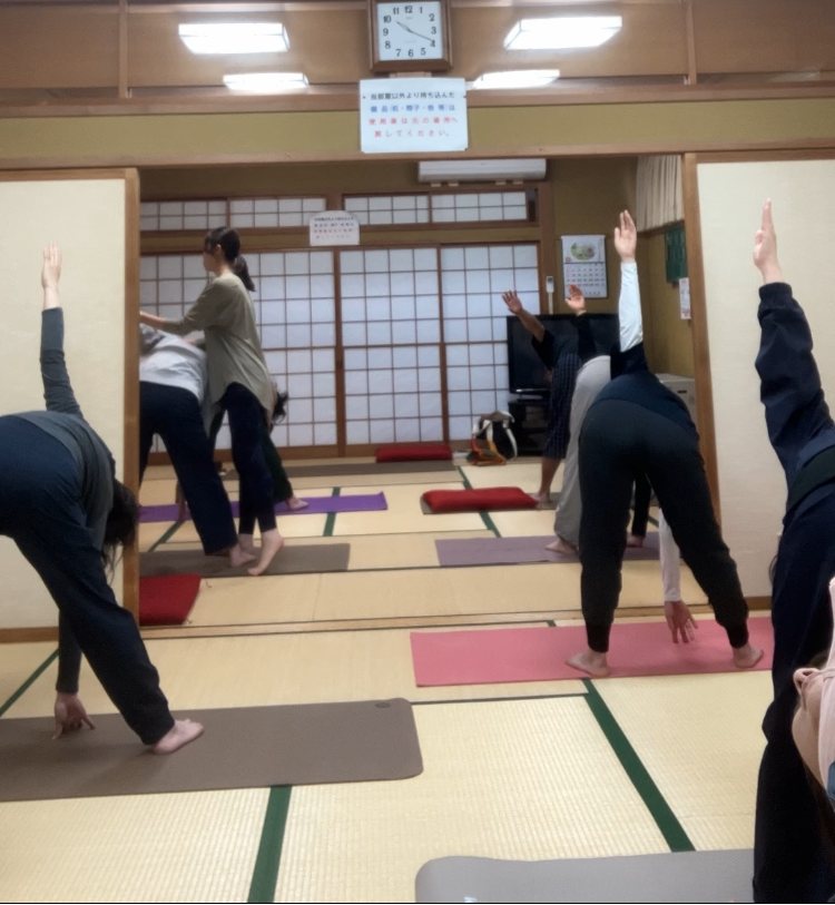 日曜ヨガの様子 3