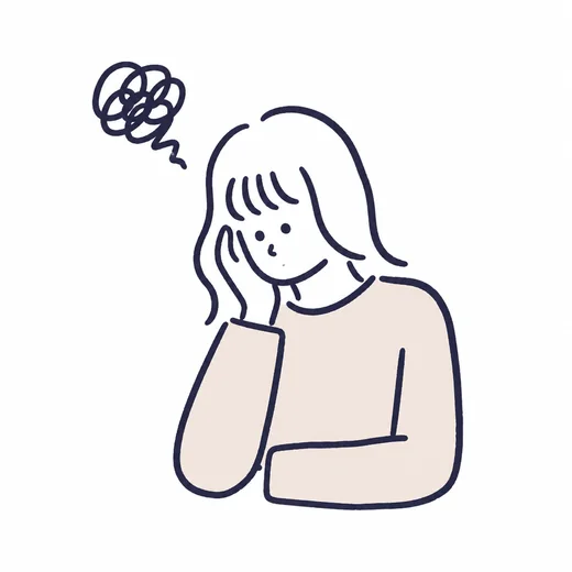 ストレスのイラスト
